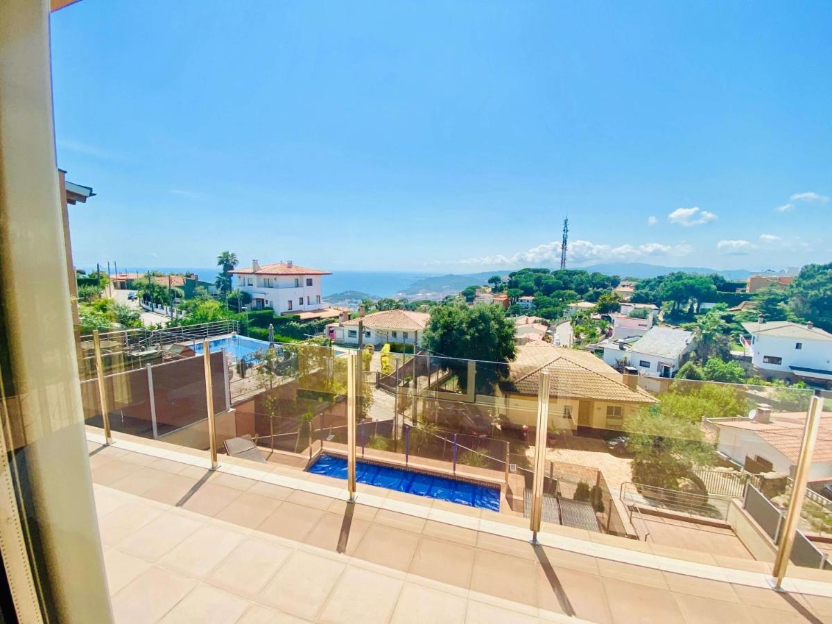 Luxury Villa Investingspain With Sea Views, Pool And Jacuzzi Lloret de Mar Ngoại thất bức ảnh