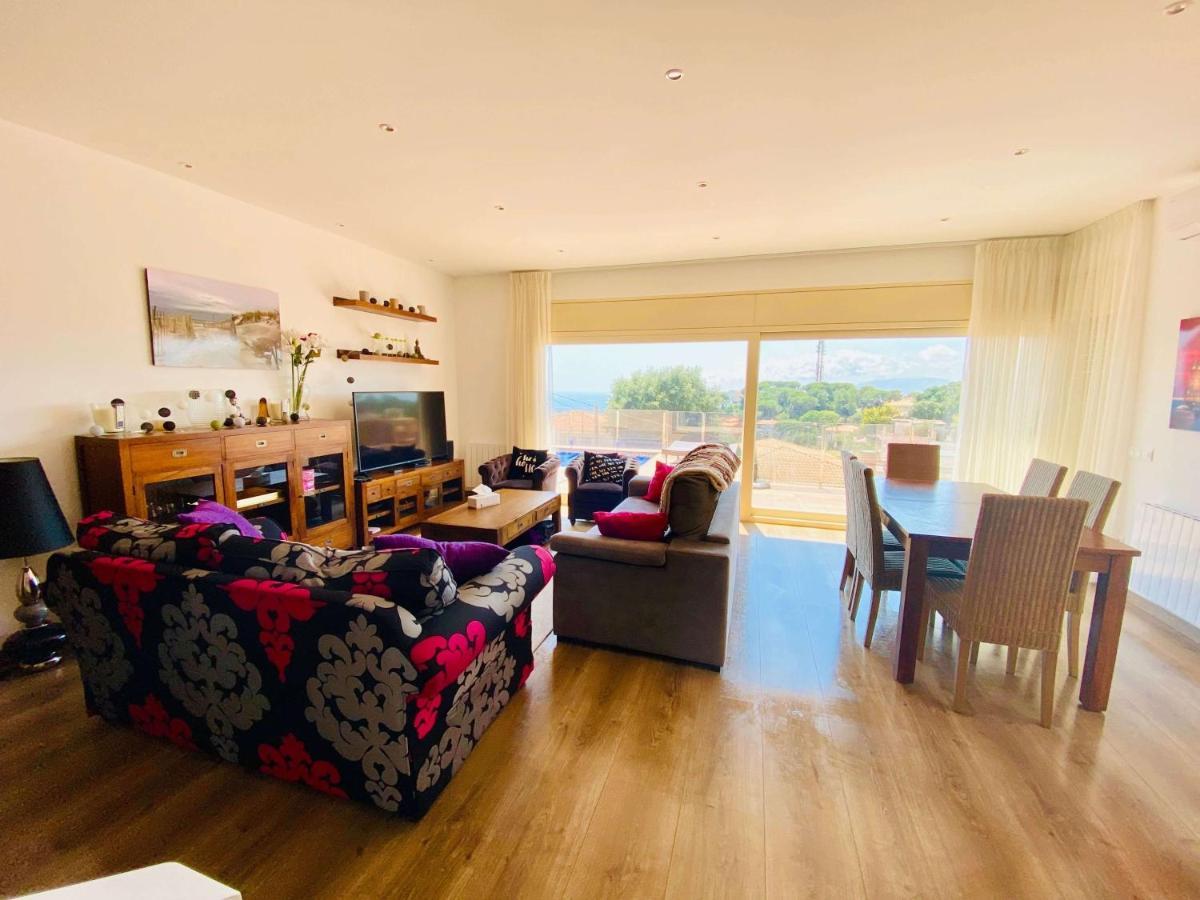 Luxury Villa Investingspain With Sea Views, Pool And Jacuzzi Lloret de Mar Ngoại thất bức ảnh