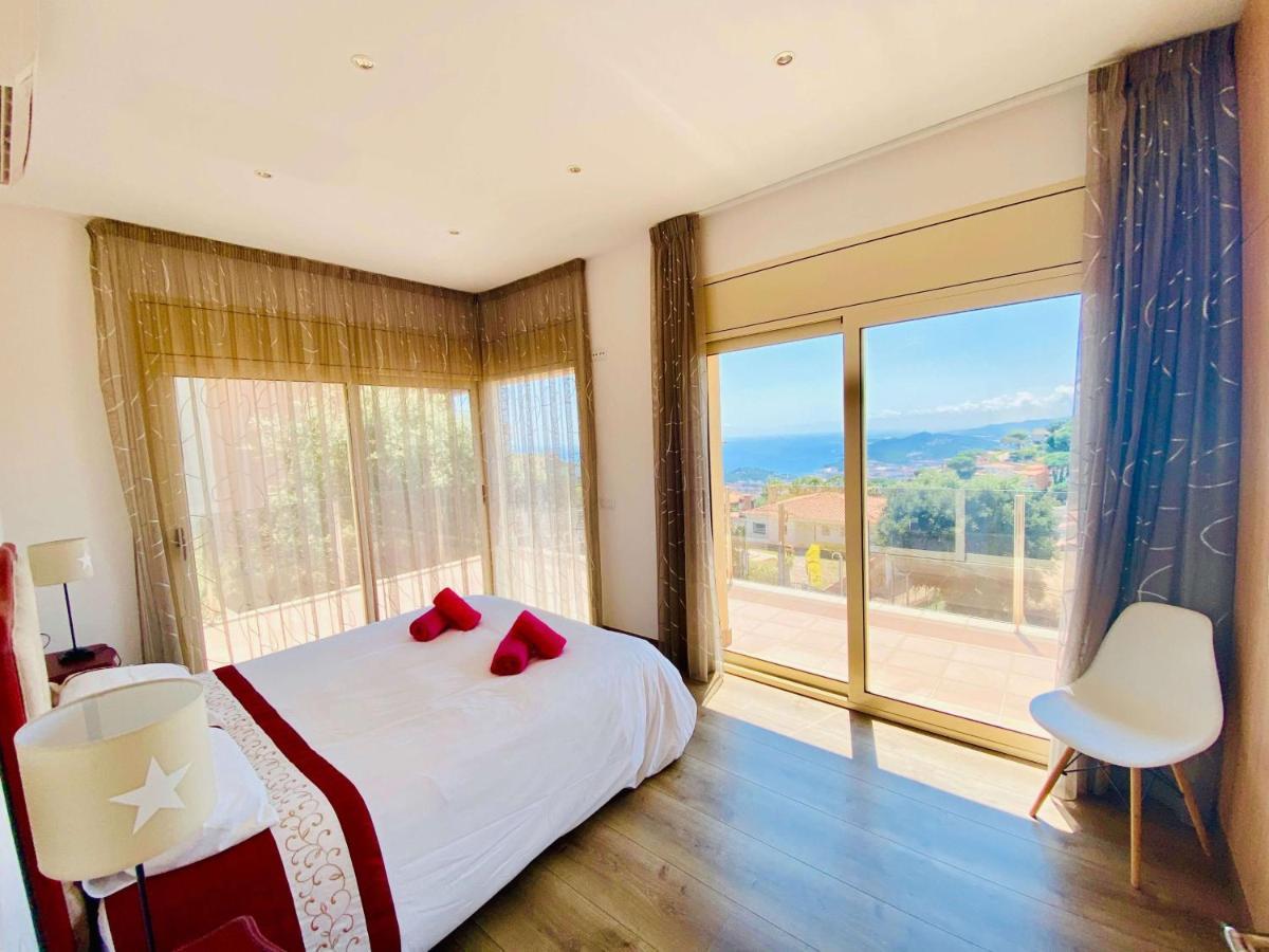 Luxury Villa Investingspain With Sea Views, Pool And Jacuzzi Lloret de Mar Ngoại thất bức ảnh