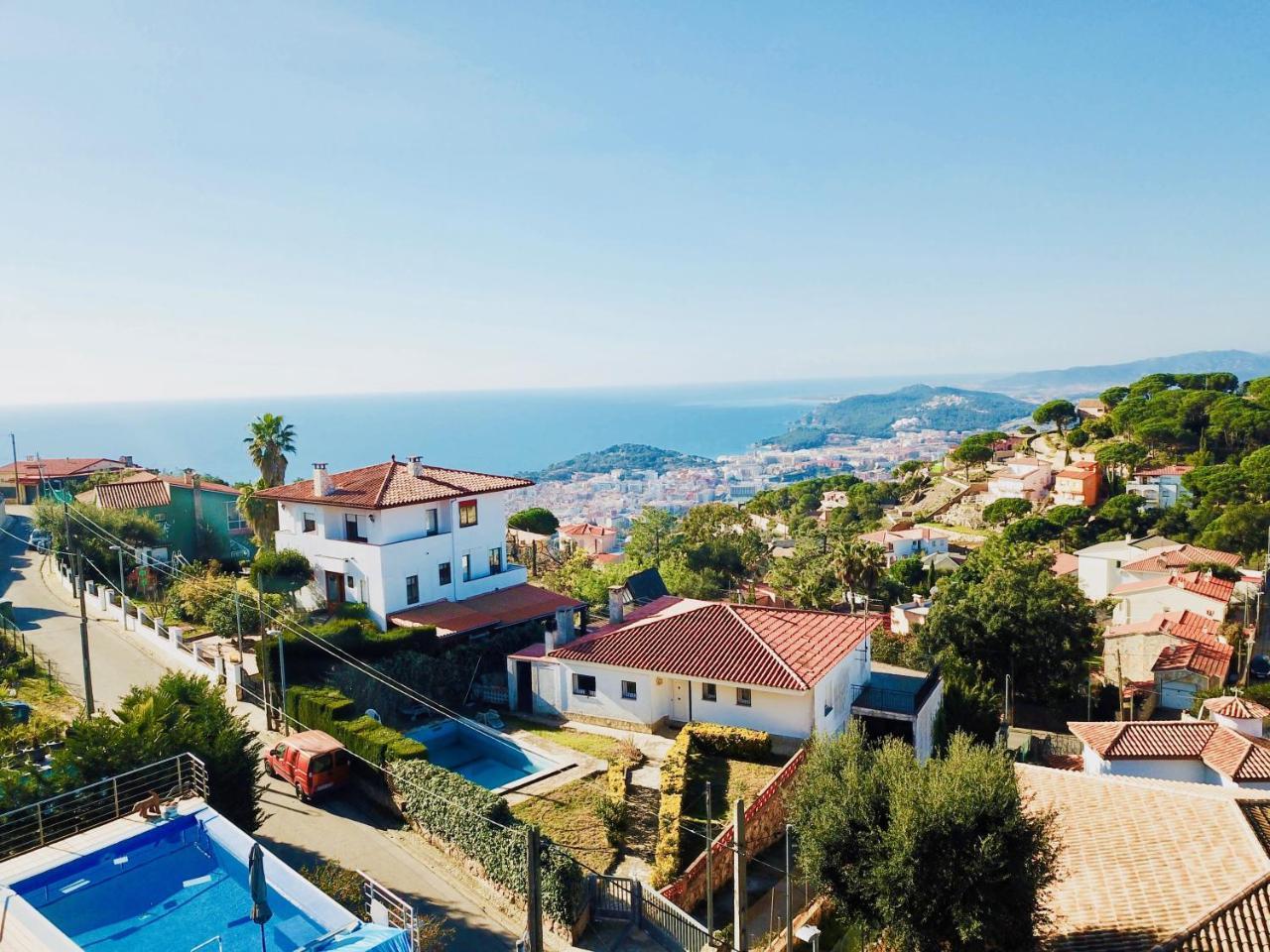 Luxury Villa Investingspain With Sea Views, Pool And Jacuzzi Lloret de Mar Ngoại thất bức ảnh