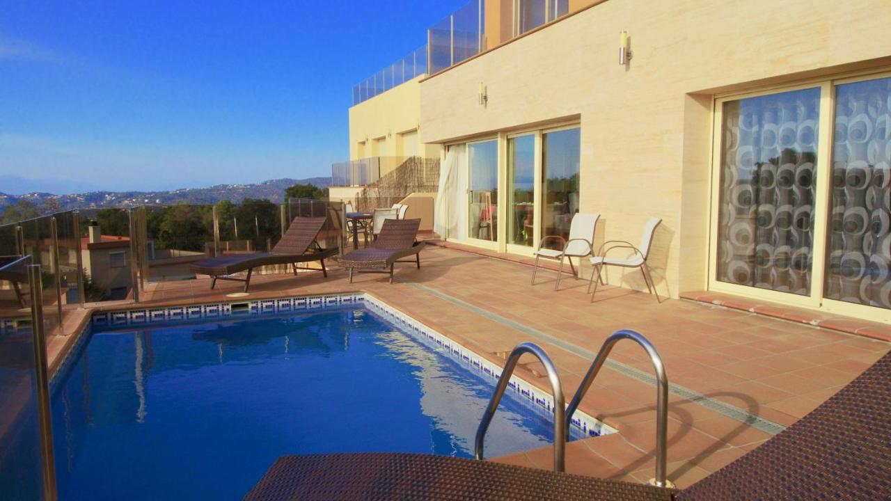 Luxury Villa Investingspain With Sea Views, Pool And Jacuzzi Lloret de Mar Ngoại thất bức ảnh