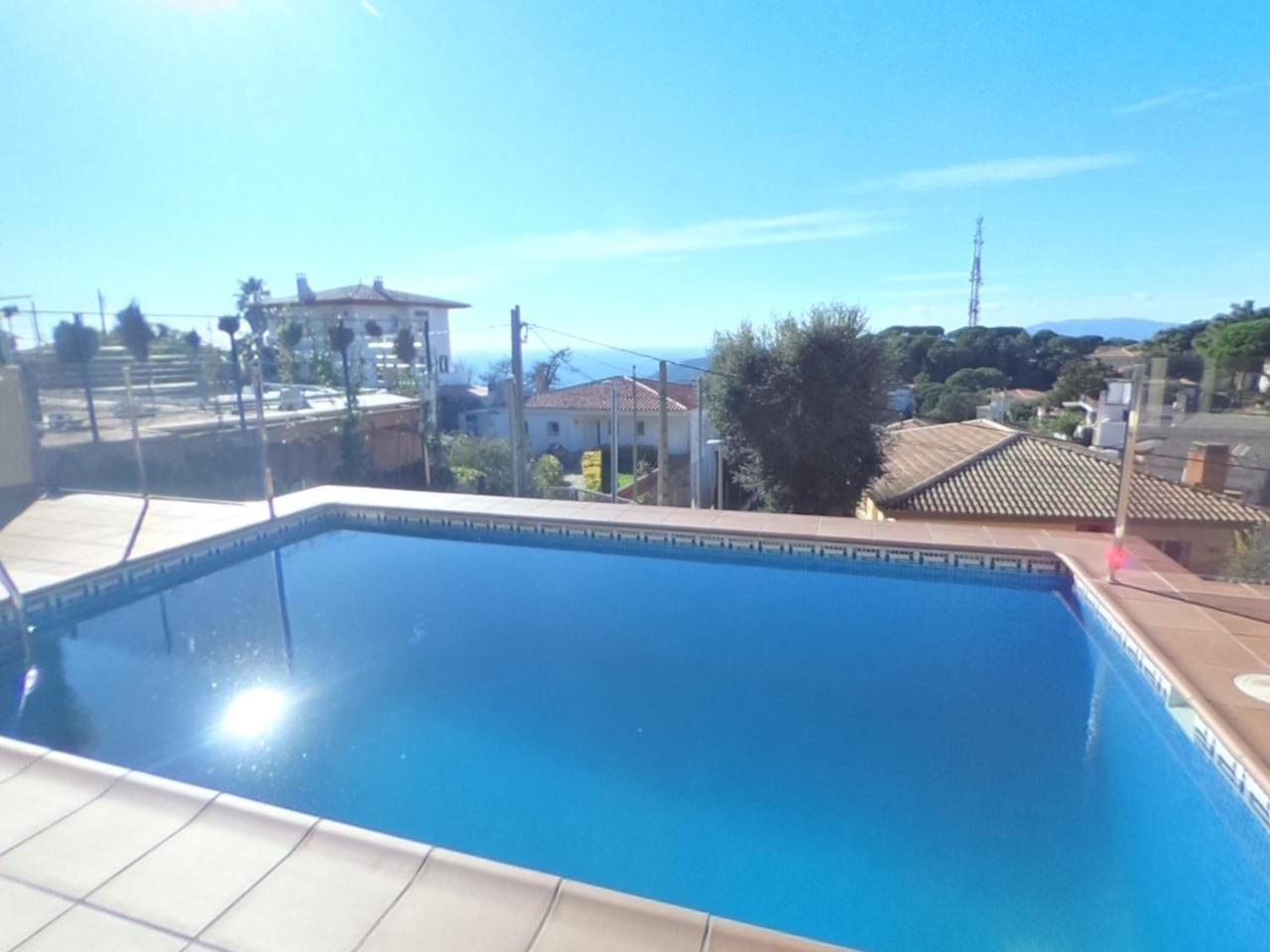 Luxury Villa Investingspain With Sea Views, Pool And Jacuzzi Lloret de Mar Ngoại thất bức ảnh