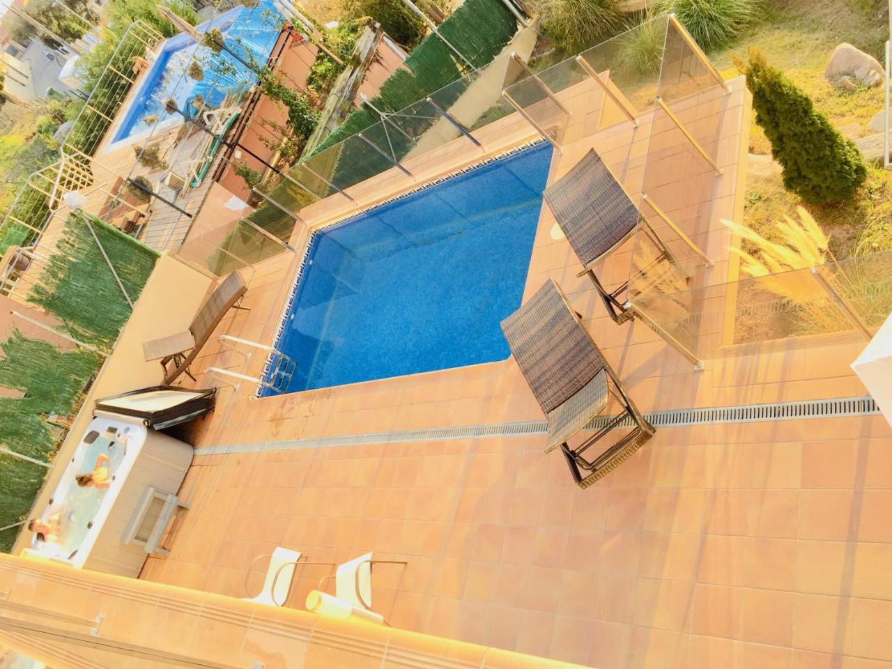 Luxury Villa Investingspain With Sea Views, Pool And Jacuzzi Lloret de Mar Ngoại thất bức ảnh